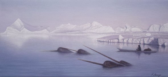 Narwhal Migration • 12 x 28