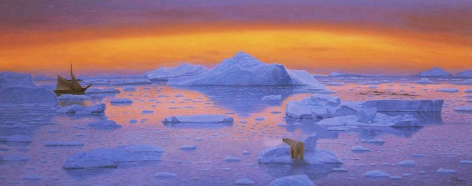 Amundsen Northwest Passage • 22 x 54