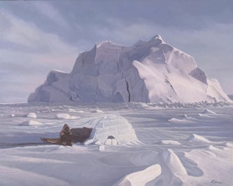Ice Dome Resting Point • 24 x 30