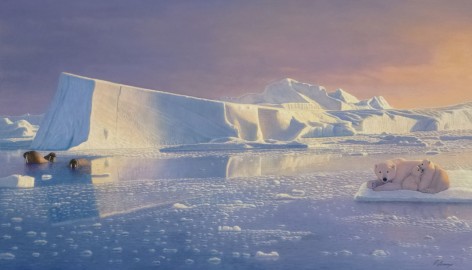 Giants Of The Sea-Ice • 28 x 48